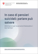 In caso di pensieri suicidali: parlare può salvare 